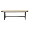 Warm Nordic Be My Guest Bench -Danish Design Store 2419003 warmnordic furniture bemyguest bench black cane 01
