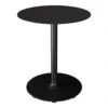 PICO Outdoor Café Table W/ Round Base - Round -Danish Design Store 24302 2412 PICO Cafe Table 64 Round Black HOUE high