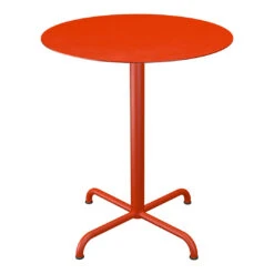 PICO Outdoor Café Table W/ 4-Star Base - Round 21 PICO Outdoor Café Table W/ 4-Star Base - Round -Danish Design Store 24402 8175 PICO Cafe table O64 4 star base Cayenne HOUE high