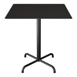PICO Outdoor Café Table W/ 4-Star Base - Square -Danish Design Store 24403 2412 PICO Cafe Table 70x70 4 star Black HOUE high