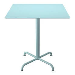 PICO Outdoor Café Table W/ 4-Star Base - Square -Danish Design Store 24403 3279 PICO Cafe table 70x70 4 star base Ice blue HOUE high
