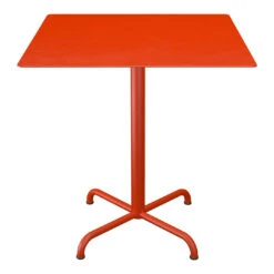 PICO Outdoor Café Table W/ 4-Star Base - Square -Danish Design Store 24403 8175 PICO Cafe table 70x70 4 star base Cayenne HOUE high