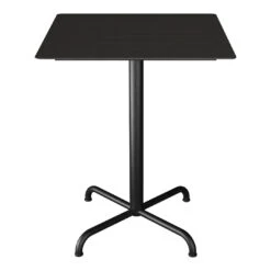 PICO Outdoor Café Table W/ 4-Star Base - Square
