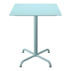 PICO Outdoor Café Table W/ 4-Star Base - Square -Danish Design Store 24404 3279 PICO Cafe table 60x60 4 star base Ice blue HOUE high