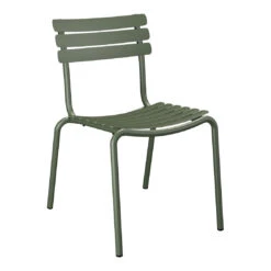 ALUA Outdoor Side Chair -Danish Design Store 24814 2727 ALUA Dining chair without armrest OliveGreen HOUE high