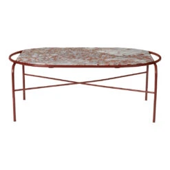Warm Nordic Secant Table 14 Warm Nordic Secant Table -Danish Design Store 2807010 warmnrodic furniture secant coffeetable oval redblotch 153e8dbb 98a5 483b b979 dd9ed7fe6b74