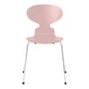 Fritz Hansen Ant Chair 3101 - Color - Stackable 1 Fritz Hansen Ant Chair 3101 - Color - Stackable -Danish Design Store 3101Ant PaleRose ColouredAsh Chromebase