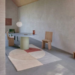 Linie Design Radiality Rug 9 Linie Design Radiality Rug -Danish Design Store 3300231 1 Radiality ruby