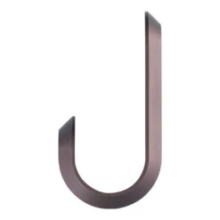 Normann Copenhagen Curve Mini Hook - Set Of 2 (Order Quantity: 6) 30 Normann Copenhagen Curve Mini Hook - Set Of 2 (Order Quantity: 6) -Danish Design Store 331573 Curve Hook Mini 2pcs Matt Brown 02 kopi