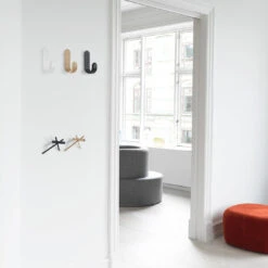 Normann Copenhagen Sticks Hooks - Set Of 2 (Order Quantity: 6) -Danish Design Store 3315 Normann Copenhagen Curve Hook Sticks Hook Group 01