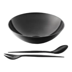 Normann Copenhagen Krenit Salad Bowl (Order Quantity: 4) 11 Normann Copenhagen Krenit Salad Bowl (Order Quantity: 4) -Danish Design Store 3510 Krenit Saladbowl saladset Black 2