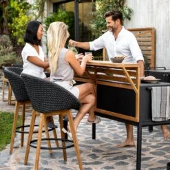 Drop Outdoor Kitchen Module -Danish Design Store 3550AL 5455RODGT BAR3550T P200X50COB