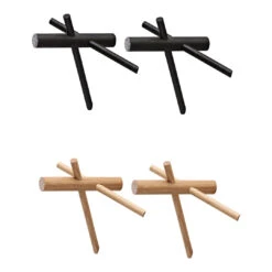 Normann Copenhagen Sticks Hooks - Set Of 2 (Order Quantity: 6) -Danish Design Store 3805 ALL