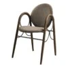 Arkade Chair - Fully Upholstered 2 Arkade Chair - Fully Upholstered -Danish Design Store 3 Arkade Brown Fumed Oak Oxidised Metal front 60521f93 c93f 40f2 8fda 12d264a5aeee