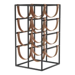 Umanoff Wine Rack 17 Umanoff Wine Rack -Danish Design Store 4652539 Umanoff Wine Rack Black Cognac Leather Angle 86421c6f 59f5 4004 863b 5c50af0fcb2e