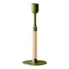 Duca Candleholder -Danish Design Store 4708429 Duca Candle Holder Olive Green Front 6a9e394b f180 45f3 82e6 78d9aaf6b23b