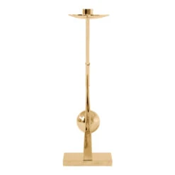Interconnect Candle Holder -Danish Design Store 4709839 Interconnect Candle Holder Brass Front b1f49338 6ab5 472a 8b9f 053510824660