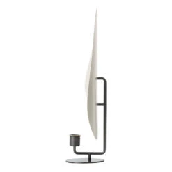 Flambeau Table Candle Holder 23 Flambeau Table Candle Holder -Danish Design Store 4803859 Flameau Candle Holder H34 Brozed Brass Grey side 0b1557bd 23d6 4a92 b947 95bbfa9ec136