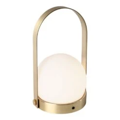 Carrie Portable LED Lamp 27 Carrie Portable LED Lamp -Danish Design Store 4863839 Carrie LED Lamp Brushed Brass 05 1577cca1 6c69 485b 8460 7a57d5aa23e1