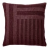 AYTM Contra Cushion -Danish Design Store 501330244031 CONTRA cushion with sparkling stripes bordeauxr