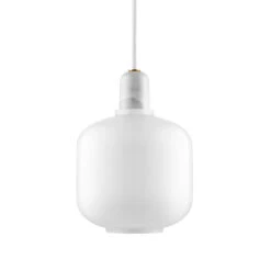 Normann Copenhagen Amp Pendant Lamp 26 Normann Copenhagen Amp Pendant Lamp -Danish Design Store 502073 Amp Lamp Small EU WhiteWhite 1