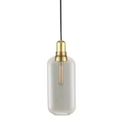Normann Copenhagen Amp Pendant Lamp 28 Normann Copenhagen Amp Pendant Lamp -Danish Design Store 502166 Normann Copenhagen Amp Lamp Large Smoke Brass 77f9f957 dc5a 4b45 8245 21d03736f2c3