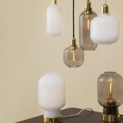 Normann Copenhagen Amp Lamp - Bulb - E12 / LED (Order Quantity: 12) -Danish Design Store 5021 Normann Copenhagen Amp Lamp Brass Group 02 25bc96e5 9e98 48d9 ba71 5d2d487ad9b4