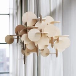 Normann Copenhagen Bau Pendant Lamp -Danish Design Store 503012 Normann Copenhagen Bau Lamp Nature Small 01 e1512e02 cf8f 4738 9457 05e096e8ec61