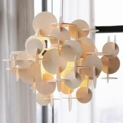 Normann Copenhagen Bau Pendant Lamp -Danish Design Store 503013 Normann Copenhagen Bau Lamp Nature Large 02 33f8190b 3061 43b5 b8a2 1d2f0e5a9af8
