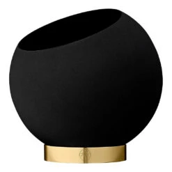 AYTM Globe Flowerpot (Order Quantity: 1) 27 AYTM Globe Flowerpot (Order Quantity: 1) -Danish Design Store 504670050011 GLOBE Flower Pot Black Small copy