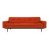 Dublexo Deluxe Sofa - W/ Arms -Danish Design Store 506 Dark Styletto legs 506 elegance paprika 1