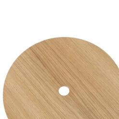 Normann Copenhagen Circa Stool 25 Normann Copenhagen Circa Stool -Danish Design Store 506070 Circa Stool 45cm Black Steel Oak 03 kopi