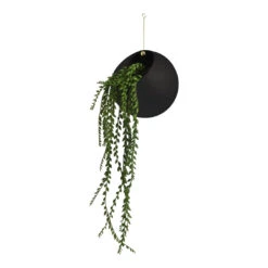 AYTM Globe Hanging Flowerpot - Large (Order Quantity: 2) 21 AYTM Globe Hanging Flowerpot - Large (Order Quantity: 2) -Danish Design Store 509210002012 GLOBE hanging flowerpot black 1xH18 8cm with plant 1