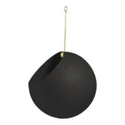 AYTM Globe Hanging Flowerpot - Small (Order Quantity: 4) 23 AYTM Globe Hanging Flowerpot - Small (Order Quantity: 4) -Danish Design Store 509510002011 GLOBE hanging flowerpot black 7xH15 4cm