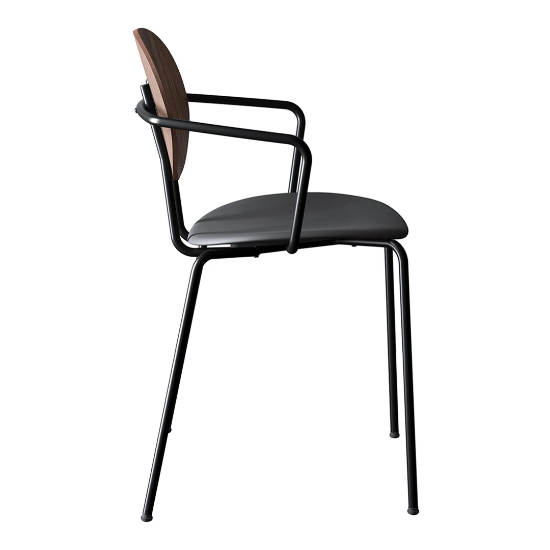 Piet Hein Chair W/ Armrest - Seat Upholstered 14 Piet Hein Chair W/ Armrest - Seat Upholstered - Image 12