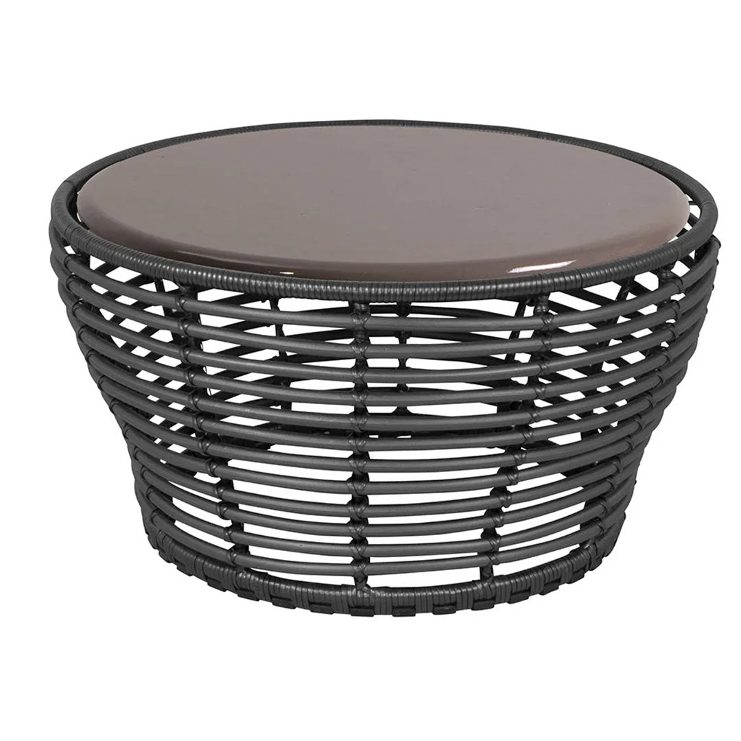 Basket Outdoor Coffee Table - Medium 12 Basket Outdoor Coffee Table - Medium - Image 10