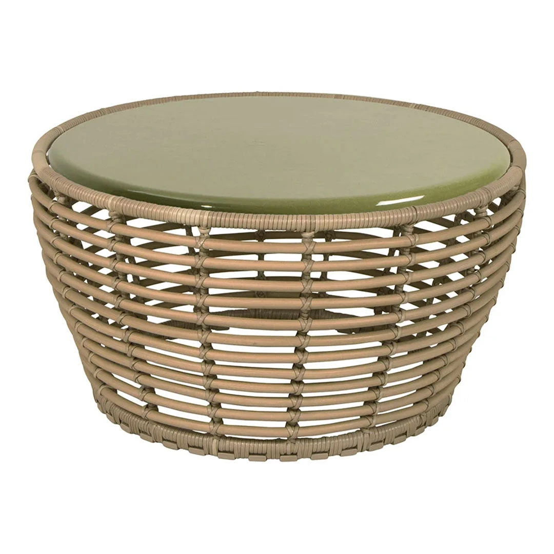 Basket Outdoor Coffee Table - Medium 6 Basket Outdoor Coffee Table - Medium - Image 4