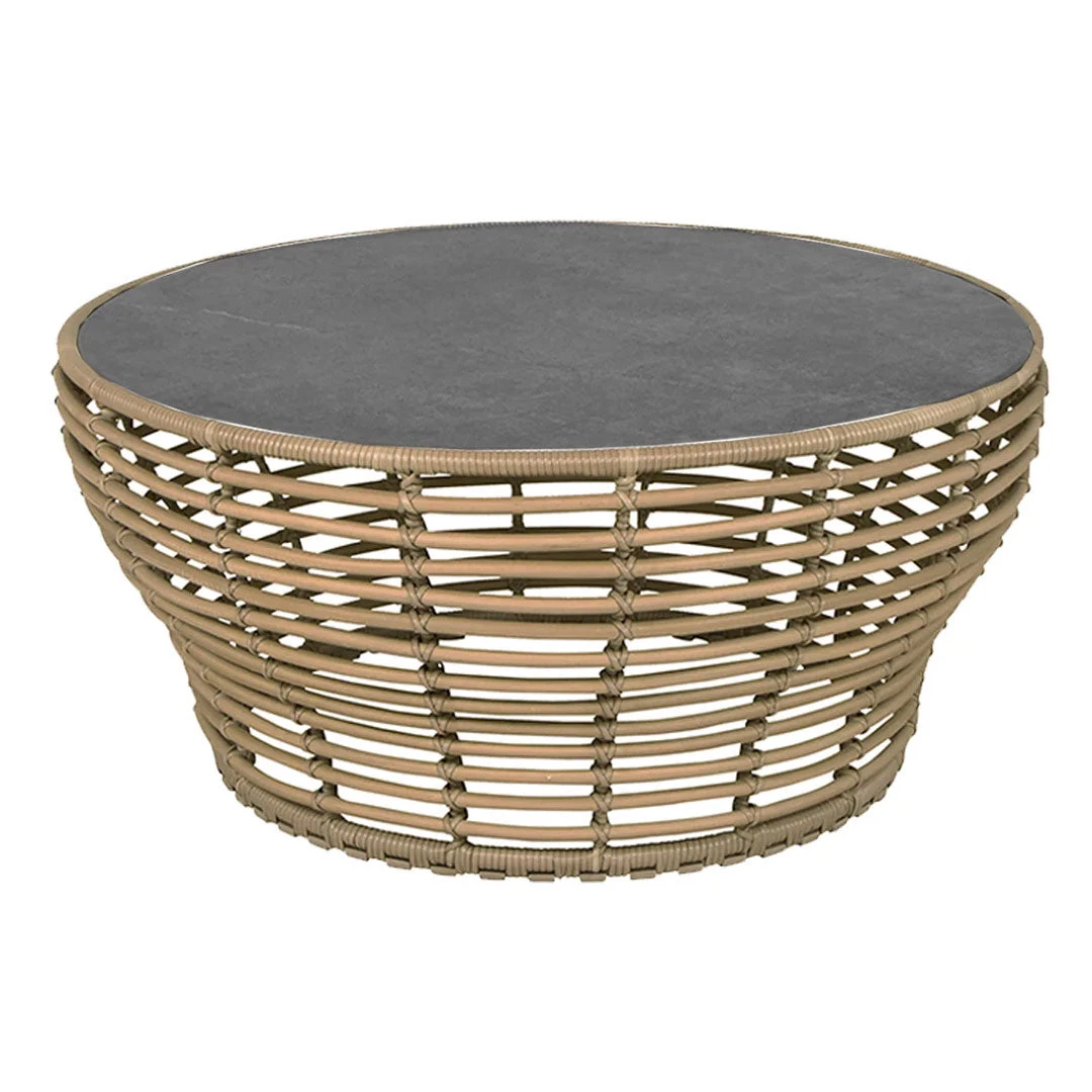 Basket Outdoor Coffee Table - Large 6 Basket Outdoor Coffee Table - Large - Image 4