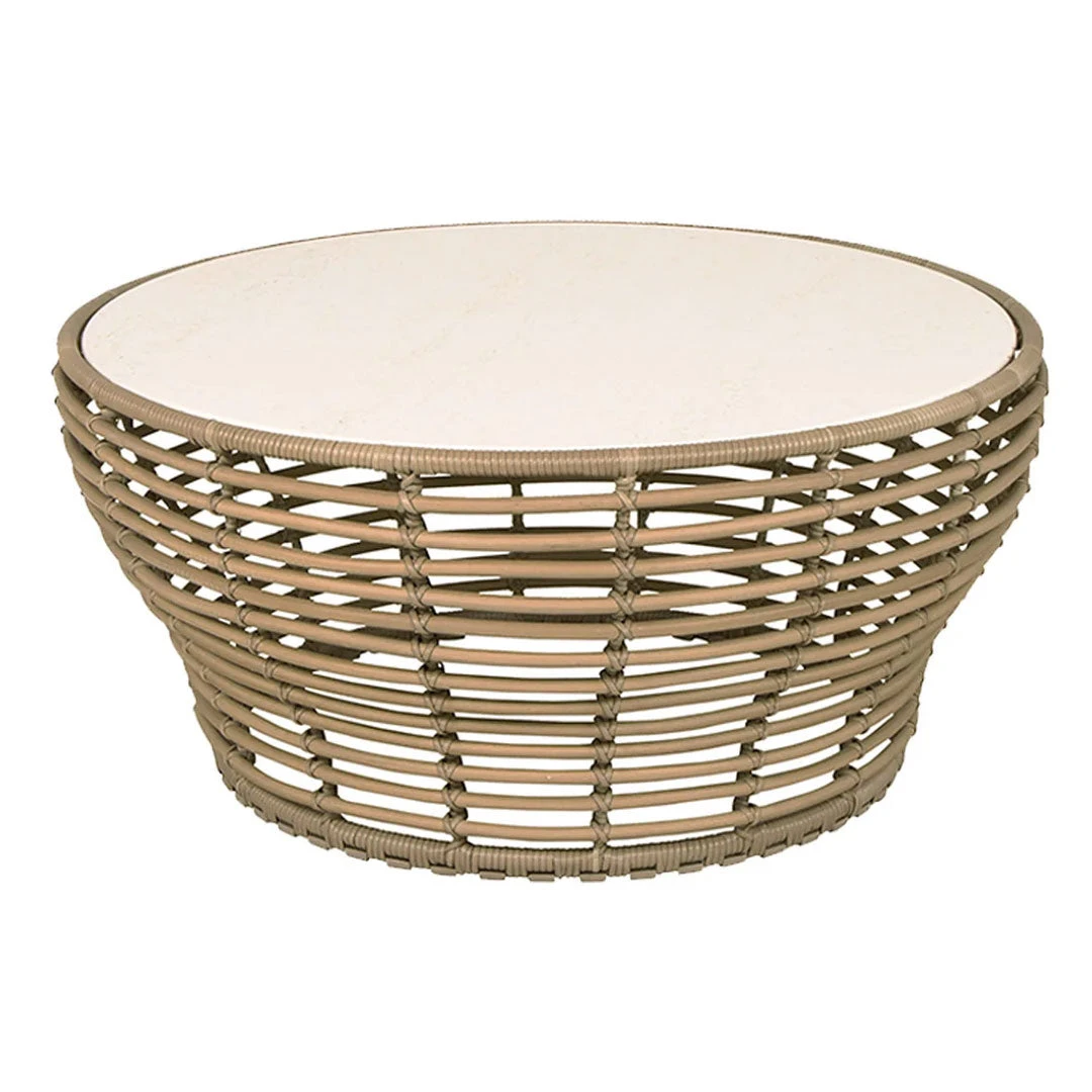 Basket Outdoor Coffee Table - Large 8 Basket Outdoor Coffee Table - Large - Image 6