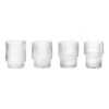 Ferm LIVING Ripple Glass - Set Of 4 -Danish Design Store 5438 Glas x4 32fc9968 52e0 4c19 bf13 dc5e8eddaad4