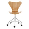 Fritz Hansen Series 7 Swivel Chair 3117 - Clear Lacquered 1 Fritz Hansen Series 7 Swivel Chair 3117 - Clear Lacquered -Danish Design Store 5890 Series 7 Elm