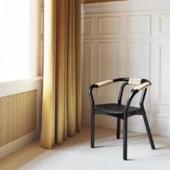 Normann Copenhagen Knot Chair -Danish Design Store 602011 Normann Copenhagen Knot Chair Black Nature 2018 01