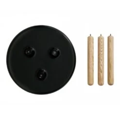 Normann Copenhagen Tablo Table -Danish Design Store 602115 Tablo Table Black Large Parts Bottomview 300dpi