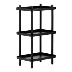 Normann Copenhagen Block Shelf 16 Normann Copenhagen Block Shelf -Danish Design Store 602193 Normann Copenhagen Block Shalf Black Black 02