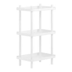 Normann Copenhagen Block Shelf 17 Normann Copenhagen Block Shelf -Danish Design Store 602194 Normann Copenhagen Block Shalf White White 02