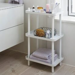 Normann Copenhagen Block Shelf 21 Normann Copenhagen Block Shelf -Danish Design Store 602194 Normann Copenhagen Block Shelf White White Track Basket 01 f9732187 0823 4534 b23a 08add88cfc8b