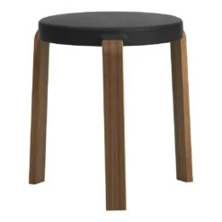 Normann Copenhagen Tap Stool 31 Normann Copenhagen Tap Stool -Danish Design Store 602256 Tap Stool WalnutBlack 2
