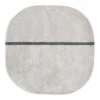 Normann Copenhagen Oona Rug -Danish Design Store 602441 Oona Carpet 140x140 Grey 1