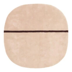 Normann Copenhagen Oona Rug 24 Normann Copenhagen Oona Rug -Danish Design Store 602447 Oona Rug 140x140 Rose 01