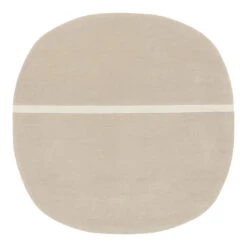 Normann Copenhagen Oona Rug 26 Normann Copenhagen Oona Rug -Danish Design Store 602540 Oona Rug 140x140 Sand 01